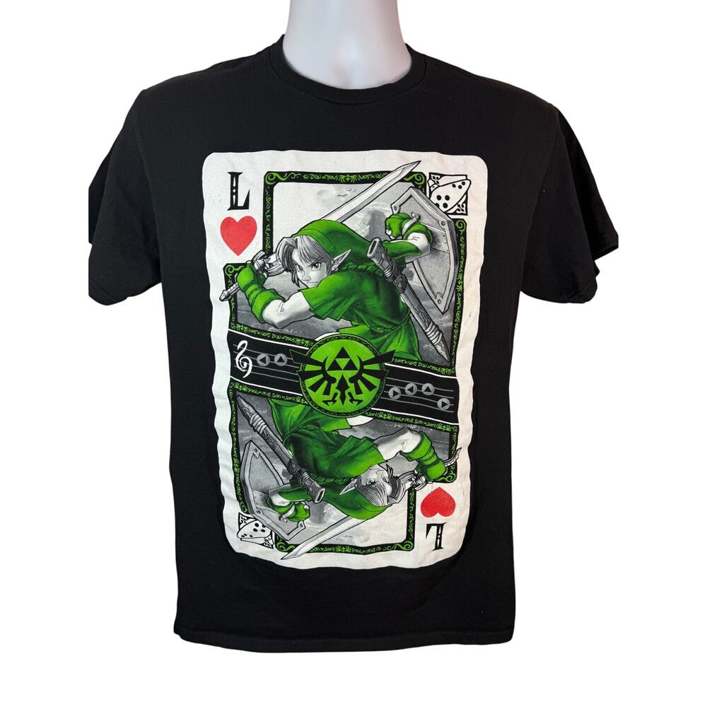 2016 LEGEND OF ZELDA SHIRT — Ocarina of Time Link Graphic Tee Medium